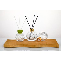 Bouteille diffuseur vide en verre ambré rechargeable de 60 ml/2 oz, pots diffuseurs, conteneur de stockage pour aromathérapie, accessoires de parfum