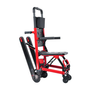 Fauteuil roulant électrique pour monter les escaliers, pliable, en alliage d'aluminium léger pour les soins à domicile et le transport des patients, monte-escalier portable - Product Image 2