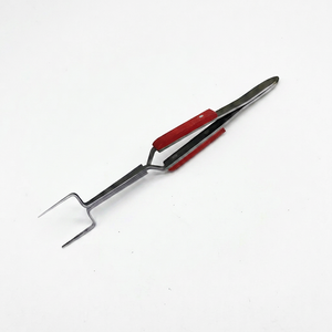 SUNTOOLS/STIPL แหนบบัดกรีขนาดเล็ก ปลายตรง ทำจากเหล็ก รูปทรงไม่สม่ำเสมอ สำหรับงานทำเครื่องประดับ - Product Image 1