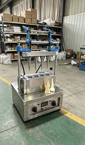 Machine automatique électrique de fabrication de cornets de qualité alimentaire, machine à cornets de crème glacée à haut rendement, 220V, neuve - Product Image 4