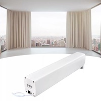 Moteur de rideau électrique intelligent Tuya TYSH avec télécommande Alexa Google, compatible Wi-Fi et rail personnalisé