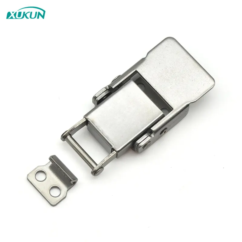 XK703-2-304 สแตนเลสความปลอดภัย Hasp ล็อคและ Hasp Staple ขึ้น Draw สลับ LATCH