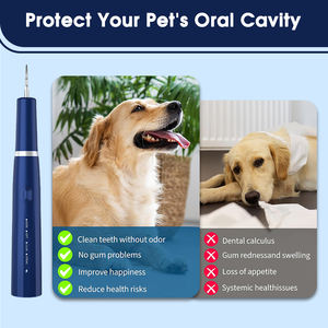Nuovo stile elettrico di moda per cani sbiancamento e Flosser denti ad ultrasuoni spazzolino da denti per animali domestici - Product Image 4