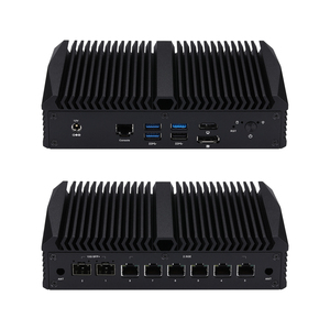 Q31073UE Qotom Q31073UE Mini PC Comet Lake Core I7 10710U, 6x 2.5G I226-V LAN, 2xSFP+ Mini Ordinateur - Product Image 1