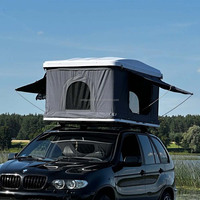 Tente de toit rigide Outback Tourer, capacité 4 personnes, auvent à 270 degrés, construction robuste, modèle : CRT-008