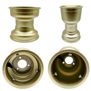 Jante en magnésium Go <span class=keywords><strong>Kart</strong></span> MXC (130-212) 5 pouces, jante avant 130 mm, jante arrière 212 mm - Product Image 1