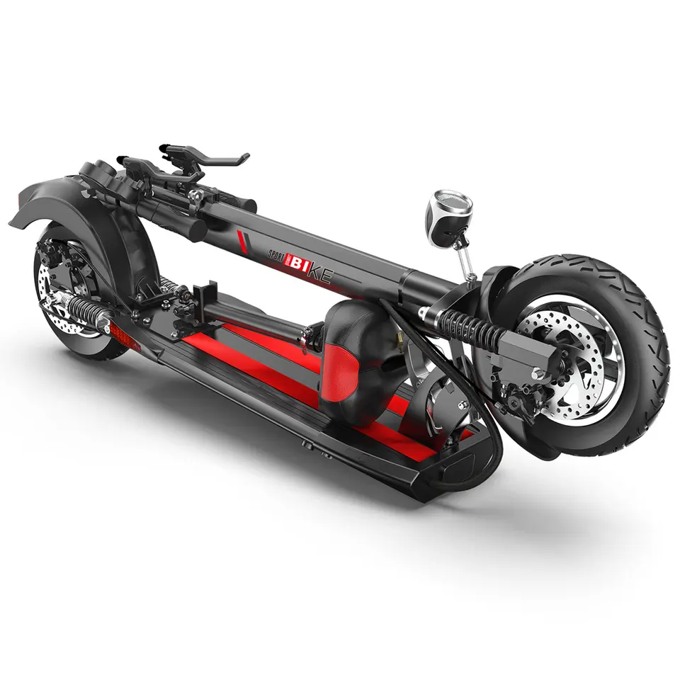 Trottinette électrique pliable pour adulte, pneus tout-terrain de 45 km/h, 800W, 1000w, avec siège, nouveauté