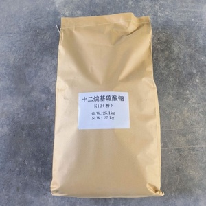 Lauril sulfato de sodio (SLS o K12) CAS 151-21-3 GRADO INDUSTRIAL CHINA - Product Image 1