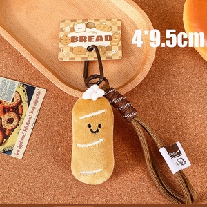 Llavero <span class=keywords><strong>de</strong></span> Peluche con Forma <span class=keywords><strong>de</strong></span> Galleta y <span class=keywords><strong>Pan</strong></span> Suave, Accesorios para Parejas, Colgante para Bolso <span class=keywords><strong>de</strong></span> Mujer - Product Image 6