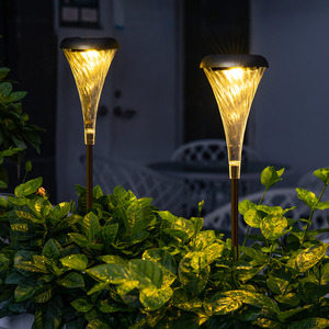 Luci Solari RGB 3000K per <span class=keywords><strong>Casa</strong></span> e Giardino, Illuminazione Decorativa da Esterno a LED, Prezzo Competitivo, IP65, a Forma di Fiore - Product Image 3