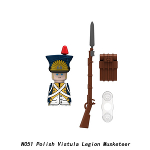 Quân sự Thời Trung Cổ xây dựng khối napoleonic cuộc chiến tranh lâu đài hiệp sĩ người lính con số vũ khí súng - Product Image 4