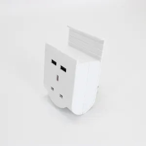 Newly designed UK Travel Plug Adapter Multifunction USB Charger Wall Outlet