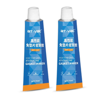 Vente directe du fabricant : Mastic silicone rouge haute température sans joint, 100g, pour joints d'étanchéité d'huile