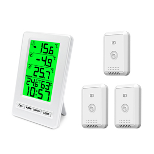 Nhiệt kế không dây ft0419 đèn nền sáng với 3 cảm biến nhiệt độ từ xa tủ đông tủ lạnh Nhiệt kế nhiều kênh - Product Image 3