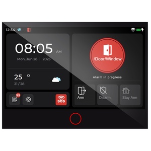 Sistema de Seguridad Inalámbrico para el Hogar con Pantalla Táctil de 7 Pulgadas, Alarma Tuya con Teclado RFID y Batería de 5000mAh para Villa, Antirrobo - Product Image 3