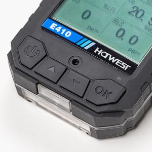 Detector de Gas Portátil 4 en 1 E410, Multisensor Fácil de Transportar para CO, <span class=keywords><strong>O2</strong></span>, H2S, LEL y CO2 - Product Image 5