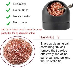 <span class=keywords><strong>Tip</strong></span> Messing Cleaner Draad Soldeerbouten Sponzen Reiniging - Product Image 6