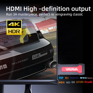 Consola de Juegos Clásica GD30 Game Stick 4K con Salida HD <span class=keywords><strong>VAYAVA</strong></span> X2 TV Consola de Videojuegos Retro Inalámbrica de 2.4GHz 5000-10000 Juegos Japón - Product Image 5