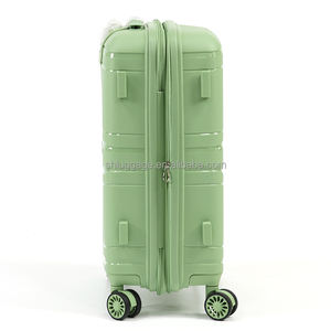 공장 도매 수하물 세트 <span class=keywords><strong>3</strong></span> 피스 PP 경갑 가방 세트 휴대 수하물 세트 확장 가능한 PP 여행 수하물 세트 - Product Image 5