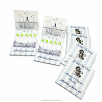 Allumettes de sécurité en bois personnalisées imprimées, écologiques, avec boîte à allumettes personnalisée pour les souvenirs de mariage et de fête