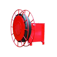Tambour de rouleau de câble électrique d'acier inoxydable de haute qualité 20m/25m/50m/80m/120m/150m capacité nouvelle condition pour l'entrepôt de grue