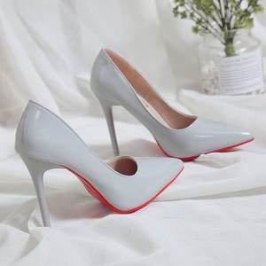 Scarpe da Donna Primavera Estate 2026, Tacco Alto 10cm, <span class=keywords><strong>Sexy</strong></span> per Feste, Punta a Spillo, Scarpe di Lusso con Suola Rossa, Nuovi Stili di <span class=keywords><strong>Tacchi</strong></span> - Product Image 4
