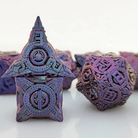 Prix de gros Nouveau design Jeu de rôle Jeu de dés en métal pour jeux de table