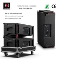 Système de sonorisation professionnel LA-6AD avec DSP allemand FIR, enceinte extérieure