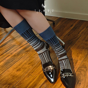 Custom Fashion <strong>Card</strong> Women's Colorful Dress Socks Comfortable Breathable Precision Knitting Daily Universal - Product Image 1