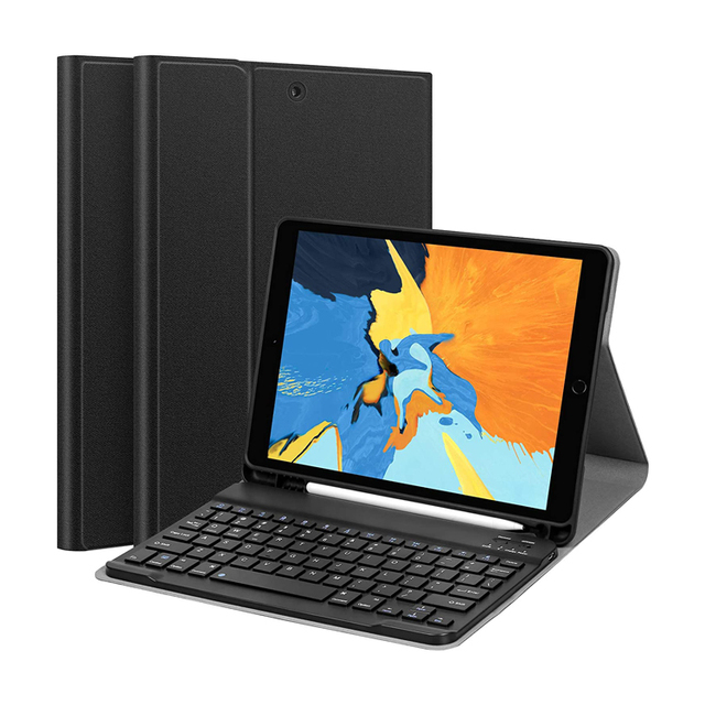 Keyboard Case for iPad 8th/7th Generation 10.2"(2020 2019), iPad Air 3 10.5 2019/iPad Pro 10.5 2017 Case with Keyboard