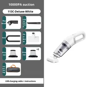 Aspiradora de Coche Inalámbrica con Alimentación USB, Alta Potencia de Succión, Uso Doméstico, Pequeña y Potente, Mini Aspiradora de Mano para Interiores de Coche - Product Image 6