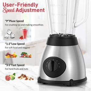 4 In1 Blender Juicer 3 Speed Kitchen Appliances 1.8L Multi-function Mixer Blender - Product Image 3