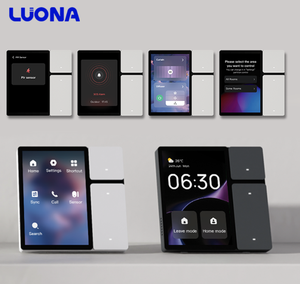 IR điều khiển 3 gang <span class=keywords><strong>Relay</strong></span> chuyển đổi nhà thông minh Bảng điều khiển 3.5 inch tuya mini công tắc điều khiển - Product Image 2