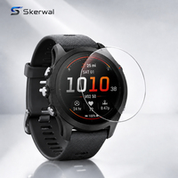 Pelindung Layar Kaca Tempered HD Clear Blue Light 9H 2.5D Kompatibel dengan Garmin Forerunner 255 255S 955 Smart Watch