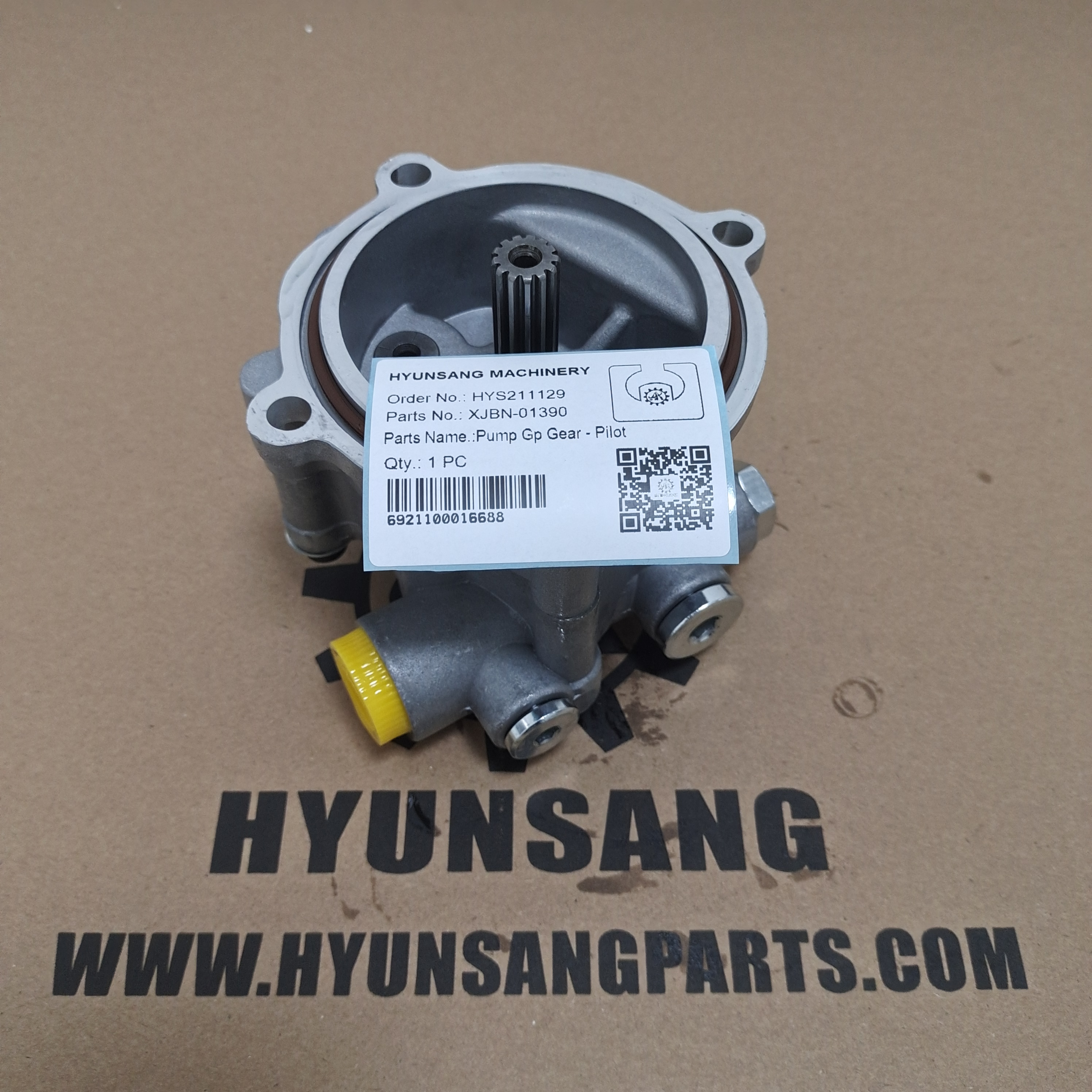 シュン Hyunsang Excavators Parts Gear Pump XJBN-01390 for R215LC7
