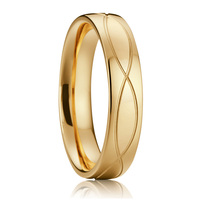 Bagues de mariage en plaqué or 18k pour femmes, bijoux pour femmes, bague anillos eheringer aneis anel de ouro feminino noivado
