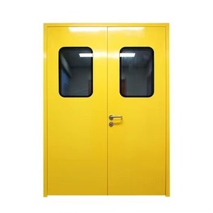 Porte battante à blindage au plomb à haute atténuation, panneau doublé de plomb, empêche les fuites de rayonnement ionisant pour salle de radiographie - Product Image 6