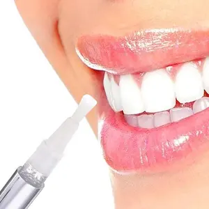 Red color Press Teeth Whitening Pen Essence Teeth Whitening Brush Teeth Whitening gel pen