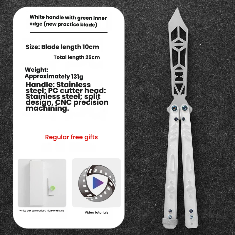Rep sablier blanc transparent