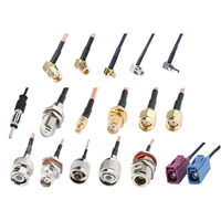 Personnalisé de haute qualité LANYI Marque 1.13/Rg174/Rg178/Rg316/Rg58/LMR200/LMR300/LMR400 Connecteurs SMA/TNC/BNC/UFL Câble à faible perte