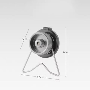 Adaptador de Estufa de Gas Portátil de Aleación de Aluminio Ligero, Convertidor Automático de Combustible de Butano para Cocina Compacta al Aire Libre y Camping - Product Image 3