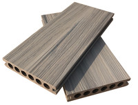 Planches de terrasse en WPC co-extrudées 23x140mm pour jardin extérieur
