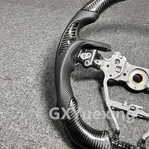 <span class=keywords><strong>Volant</strong></span> en fibre de carbone véritable <span class=keywords><strong>Volant</strong></span> sport personnalisé pour Toyota Camry Corolla - Product Image 2
