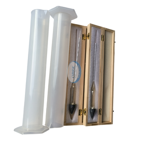 Ensemble de test d'hydrométrie <span class=keywords><strong>ASTM</strong></span> pour l'analyse des sols, un hydromètre pour sols, un thermomètre en verre, hydromètre pour l'analyse des sols - Product Image 2