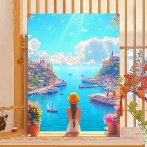 Pintura por Números Segura para Niños, Arte en Lienzo Fácil de Hacer, Manualidades Educativas - Product Image 6
