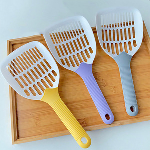 Prezzo di fabbrica in plastica <span class=keywords><strong>per</strong></span> <span class=keywords><strong>lettiera</strong></span> <span class=keywords><strong>per</strong></span> gatti comodo cibo Pick-Up pala di sabbia personalizzabile OEM cacca <span class=keywords><strong>per</strong></span> gatto Scooper - Product Image 1