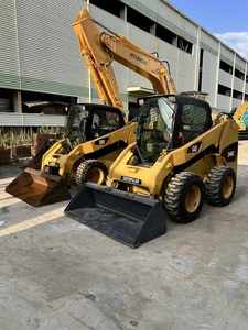 USA Original Caterpillar Cat 246C Used Mini Wheel Loader Secondhand CAT 246 Mini Skid Steer Loader Cummins <b>Engine</b> - Product Image 4