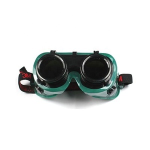 Lunettes de soudage personnalisées 3M10197, bon marché, transparentes, à lentille rabattable, bandeau élastique, protection oculaire de sécurité - Product Image 1