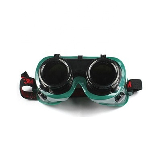 Custom 3M10197 Cheap Transparent Flip up Lens Elastic Headband Safety Eye Protection Welder Glasses Welding Goggles