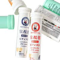 Produit chinois très vendu : Tube de comprimés effervescents multivitaminés en plastique, fabricant de tubes de comprimés effervescents à la vitamine C